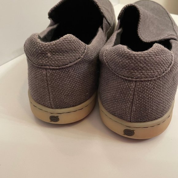 Born Gray Slip On Canvas Shoes Loafers Casual H58142 Men\'s size 9 1/2 M main image 7